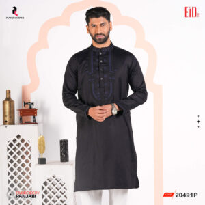 Premium Embroidery Panjabi-20491P